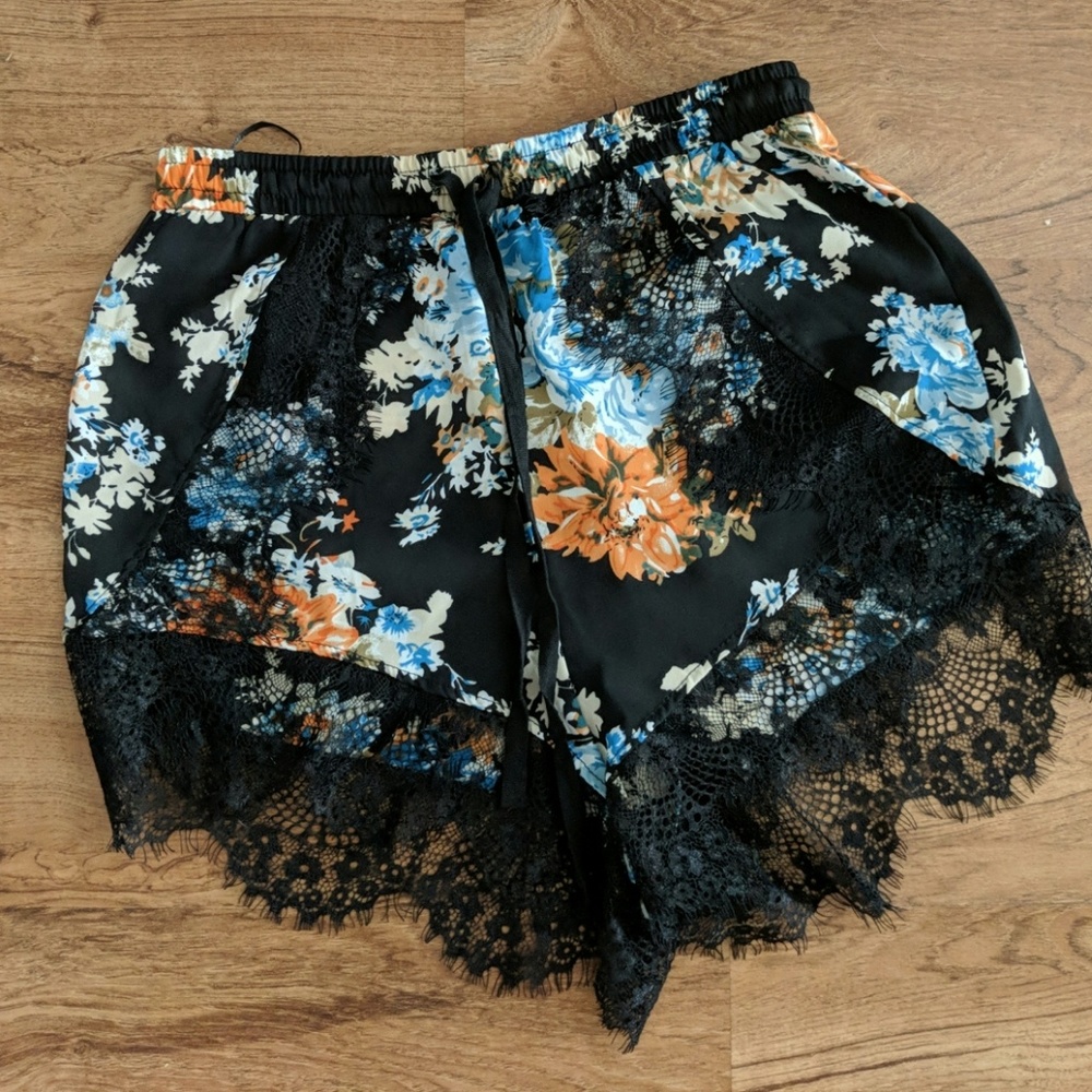 Flowy Floral Shorts